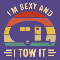 I'm Sexy And I Tow It Funny Caravan Camping Rv Trailer Gift Basic T-shirt | Artistshot