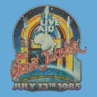 Live Aid Global Jukebox, Live Aid Global Jukebox Vintage, Live Aid Glo Basic T-shirt | Artistshot