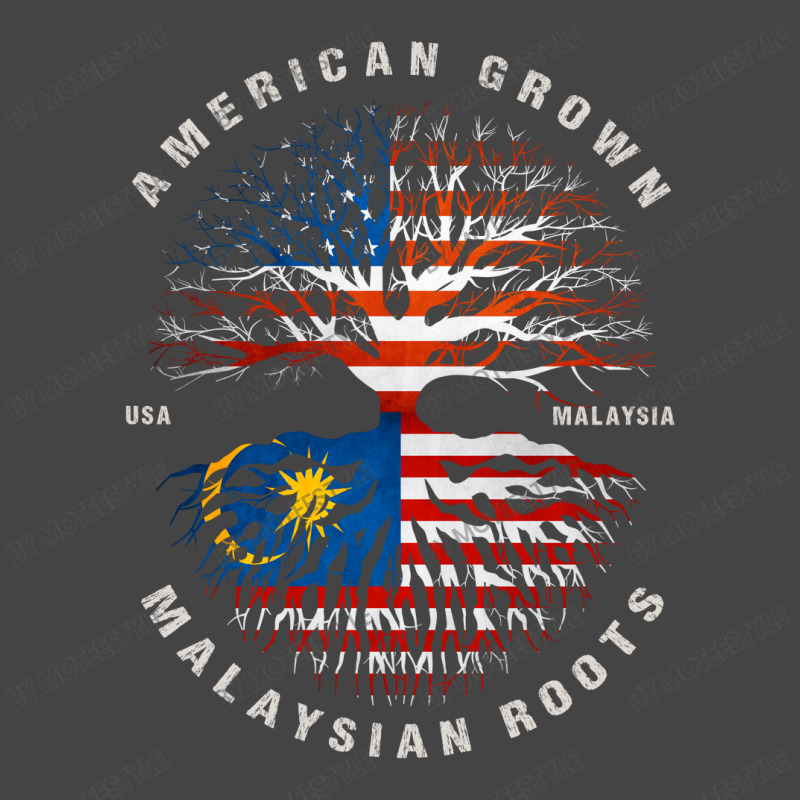 American Grown Malaysian Roots Malaysia Flag Basic T-shirt by moteestyle | Artistshot