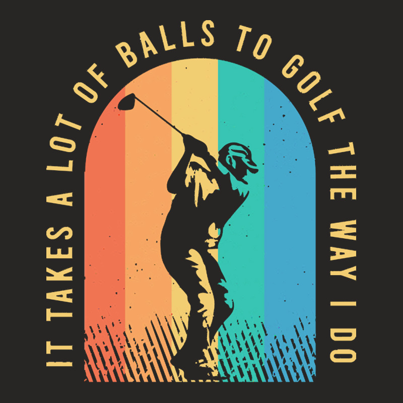 Custom Golf Player Golf Clothing For A Golf Player Funny Ladies Fitted