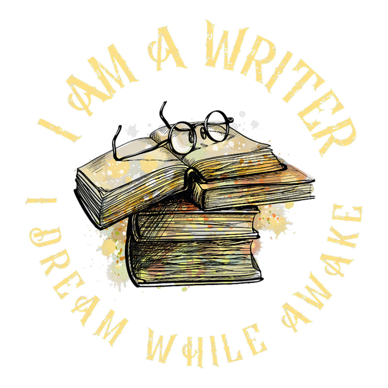 I Am A Writer I Dream While Awake Author Book Read Raglan Crop Top by YarielHaskel | Artistshot