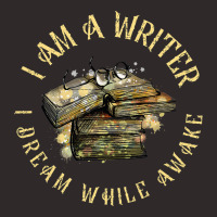 I Am A Writer I Dream While Awake Author Book Read Racerback Tank | Artistshot