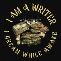 I Am A Writer I Dream While Awake Author Book Read Crop Top | Artistshot