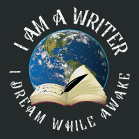 I Am A Writer I Dream While Awake Author Book Read Women's Triblend Scoop T-shirt | Artistshot