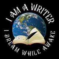 I Am A Writer I Dream While Awake Author Book Read Cropped Hoodie | Artistshot