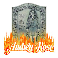 Audrey Rose Headstone Raglan Crop Top | Artistshot