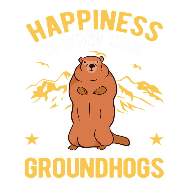 Happiness Is Being With Groundhogs Marmot 69 Raglan Crop Top by XAVIERESPREE | Artistshot