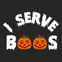 Halloween I Serve Boos Funny Barkeep Mixologist Ba Ladies Fitted T-shirt | Artistshot