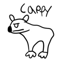 Cappy, The Angry Capybara T Shirt Raglan Crop Top | Artistshot