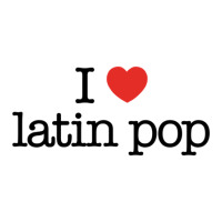 I Love Latin Pop (music) Raglan Crop Top | Artistshot