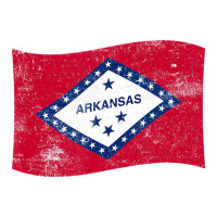 Arkansas Waving State Flag â€“Â ar Arkansan Raglan Crop Top | Artistshot