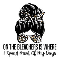 On The Bleachers Is Where I Spend Most Of My Days Raglan Crop Top | Artistshot