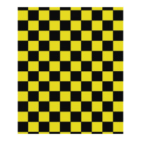 Black And Yellow Checks Raglan Crop Top | Artistshot