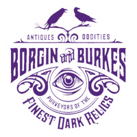 Borgin N Burkes 1 Raglan Crop Top | Artistshot