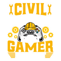 Civil Engineer Gamer Funny Video Game Lover Civil Raglan Crop Top | Artistshot