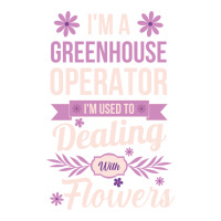 Im A Greenhouse Operator Girl Raglan Crop Top | Artistshot