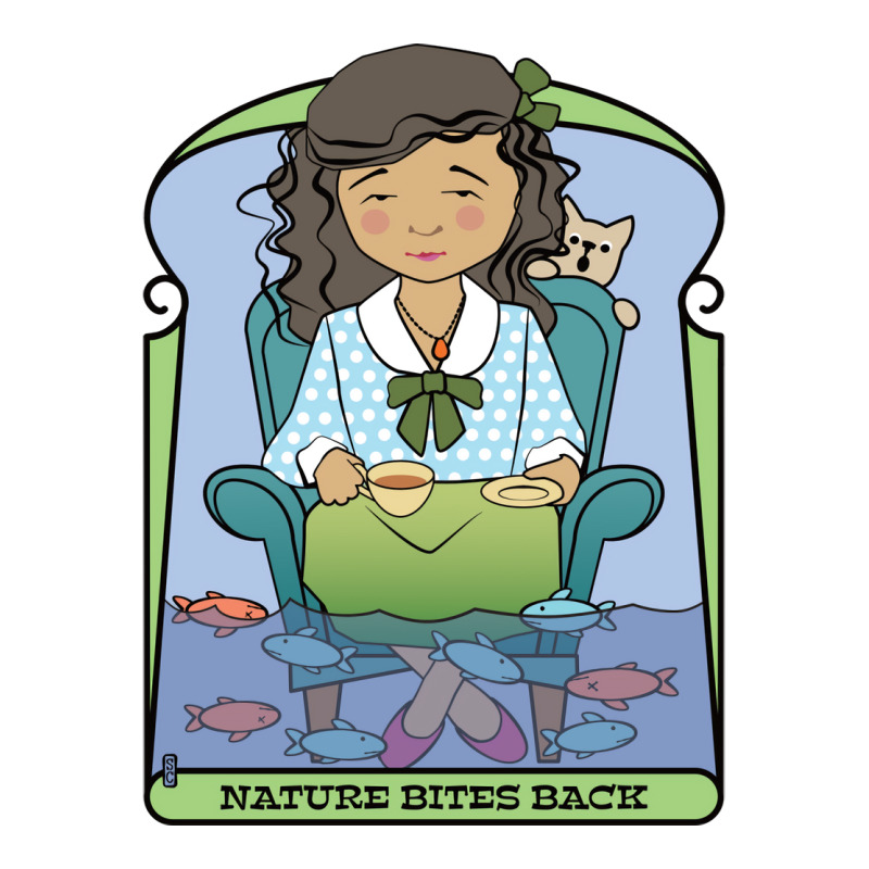 Nature Bites Back Aesthetic Raglan Crop Top by jarzitofikej | Artistshot