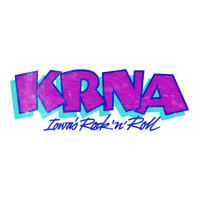 Krna Iowa City  1980s Radio Station Raglan Crop Top | Artistshot