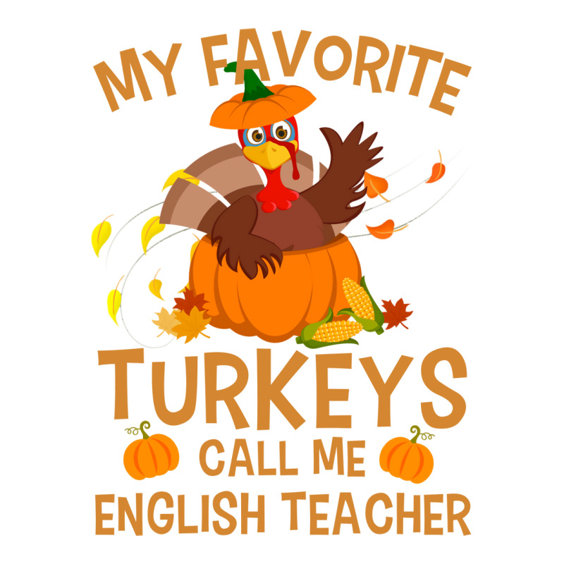 My Favorite Turkeys Call Me English Teacher Vintag Raglan Crop Top by alipabrhianm | Artistshot