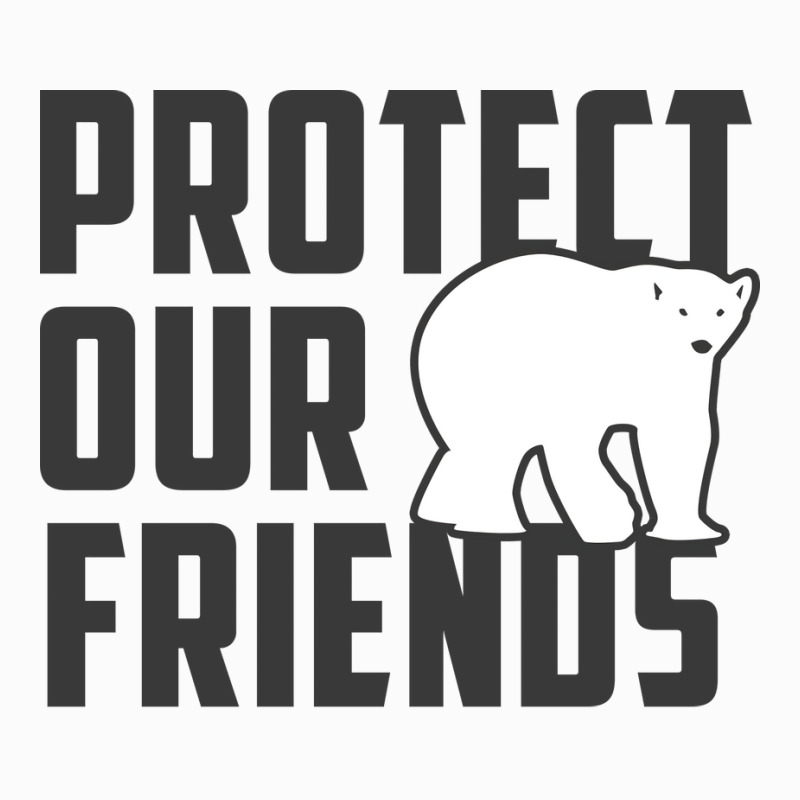 Protect Our Friends Polar Bear Cool Raglan Crop Top by mantzaridayu | Artistshot