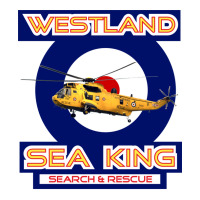 Westland Sea King Search And Rescue Helicopter In Raglan Crop Top | Artistshot