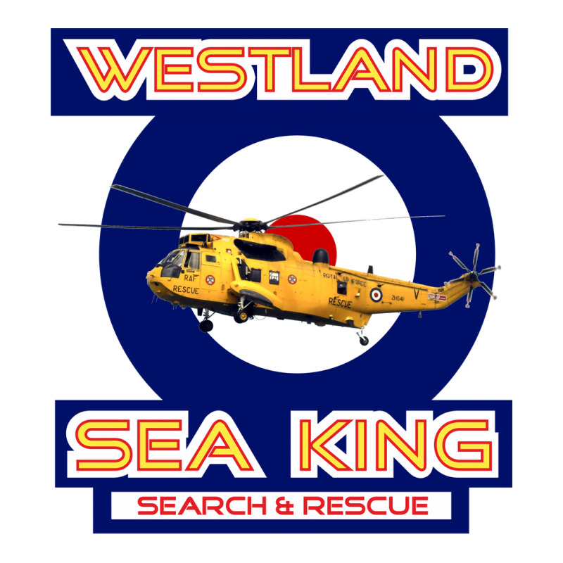 Westland Sea King Search And Rescue Helicopter In Raglan Crop Top by ninnutduau | Artistshot