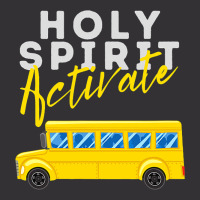 Holy Spirit Activate Bus Driver Fun Christian Reli Vintage Hoodie | Artistshot