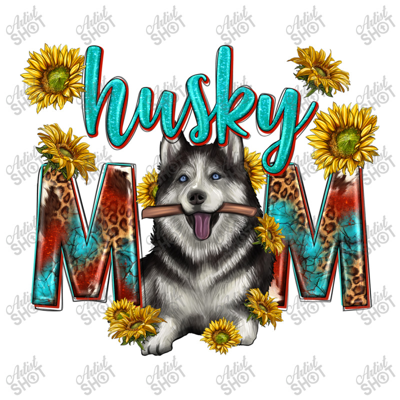 Western Alaskan Husky Mom Raglan Crop Top by enoddigitalart@gmail.com | Artistshot