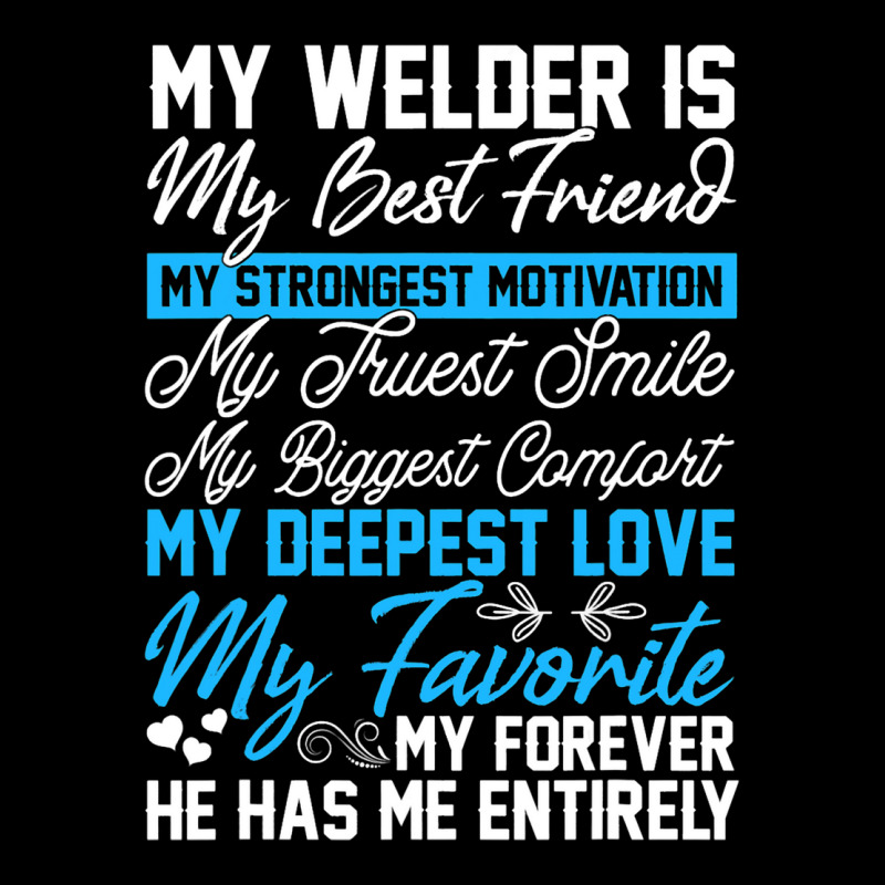 Funny Welding Design For A Welder Wife Girlfriend  Men's Long Sleeve Pajama Set | Artistshot