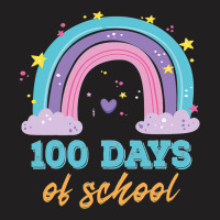 Happy 100th Day Of School Unicorn 100 Magical Days T-shirt | Artistshot