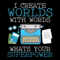 I Create Worlds Of Words Writer Novel Author Book  Adjustable Cap | Artistshot