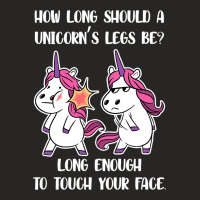 Funny Unicorn Humor Cute Unicorns Graphic Novelty  Ladies Fitted T-shirt | Artistshot