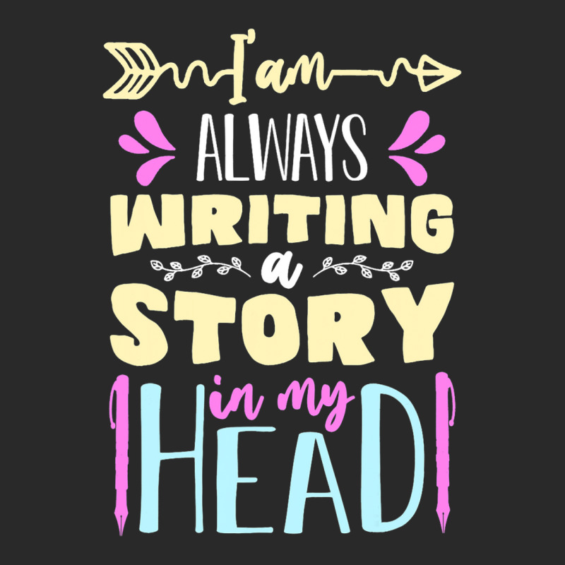 I Am Always Writing A Story In My Head Funny Write Printed hat by GenevieGovea | Artistshot