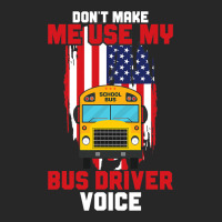 Funny Dont Make Me Use My School Bus Driver Voice Men's T-shirt Pajama Set | Artistshot