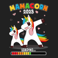 Future Mom Loading Mamacorn Mother To Be Unicorn Basic T-shirt | Artistshot