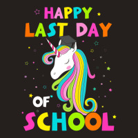 Happy Last Day Of School Funny Summer Unicorn Shir Tank Top | Artistshot