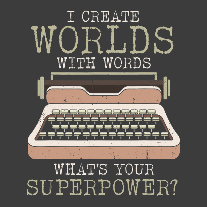 I Create Worlds With Words Writer Book Author Type Men's Polo Shirt by NeirlLowry | Artistshot