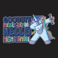 Goodbye Middle School Hello High School 8th Grade  T-shirt | Artistshot