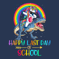 Happy Last Day Of School Rainbow Teacher Student G Men Denim Jacket | Artistshot