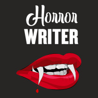 Horror Writer Author Books Novelist Writing Story  Ladies Fitted T-shirt | Artistshot