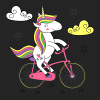 Funny Unicorn On Bike Work Out Biker 3/4 Sleeve Shirt | Artistshot