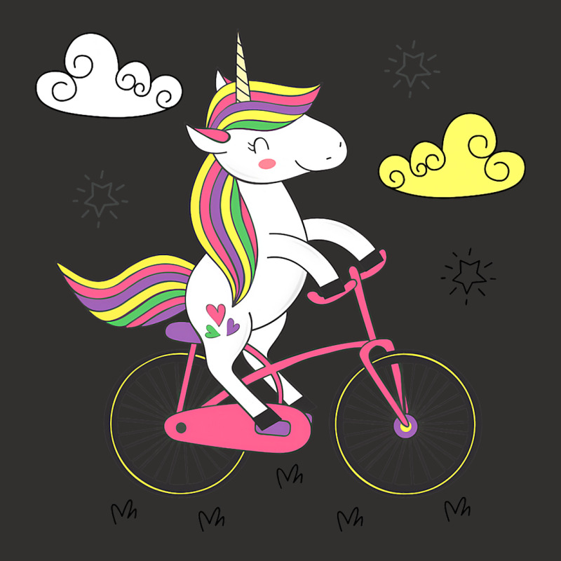 Funny Unicorn On Bike Work Out Biker Champion Hoodie by TevitJanik | Artistshot