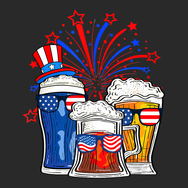 4th Of July Funny Beers Sunglasses American Flag Toddler T-shirt by Jimmymy | Artistshot