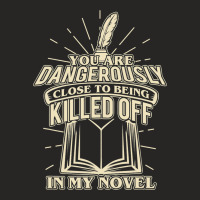 Funny Novelist Design For A Book Author Ladies Fitted T-shirt | Artistshot