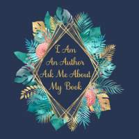 I Am An Author Ask Me About My Book Ladies Denim Jacket | Artistshot