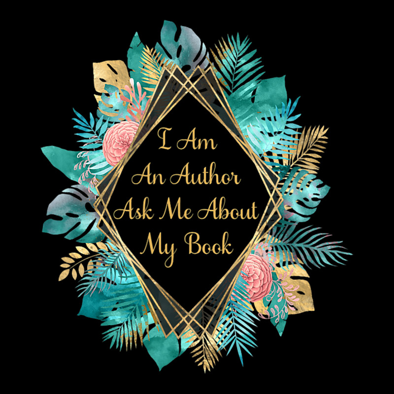 I Am An Author Ask Me About My Book Women's V-Neck T-Shirt by ZuzannaHornber | Artistshot