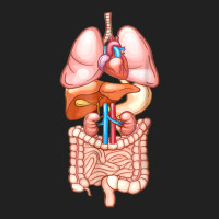 Halloween Internal Organ Diagram Anatomy Basic T-shirt | Artistshot