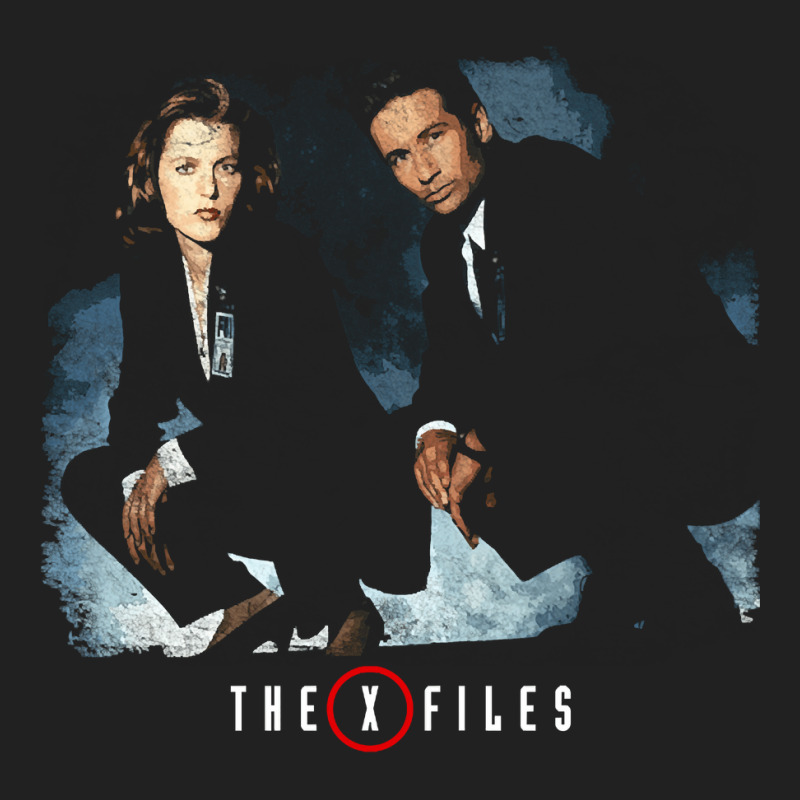 The X Files, The X Files Art, The X Files Vintage, The X Files Paintin Basic T-shirt | Artistshot