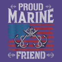 Proud Marine Friend Basic T-shirt | Artistshot