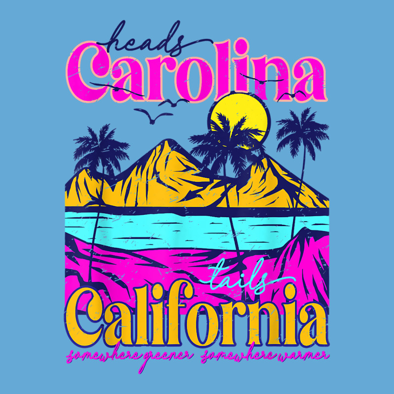 Heads Carolina Tail California Western Summer Beach Paradise Basic T-shirt | Artistshot